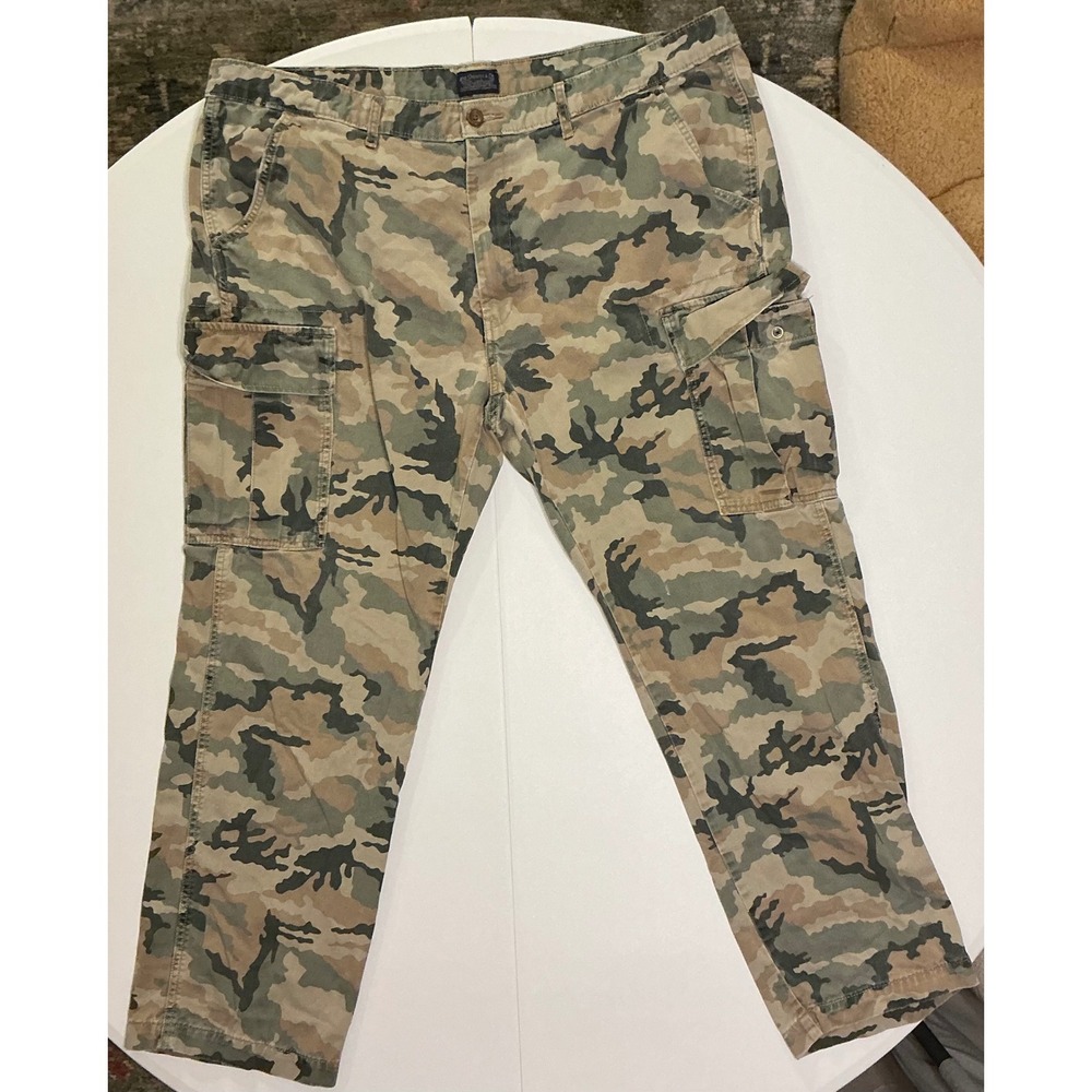 Levi's Mens Camo Cargo Pants 42x30 Utility Pockets Baggy Wide Leg Workwear